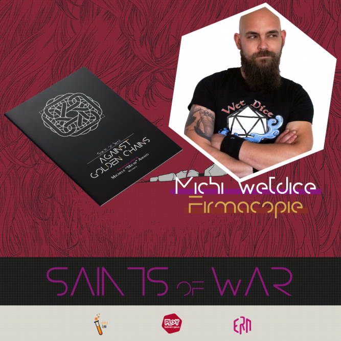 Fimacopie avventura Saints of War - Michi Wetdice