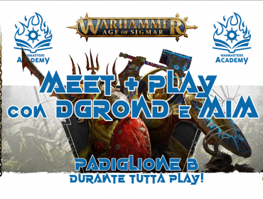Meet & Play con Warmasters Academy!